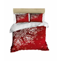 Lessentiel Maison Komplet posteljina 427, 200x220cm, Crveno-bela