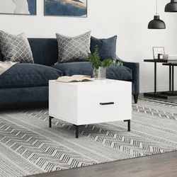 Vidaxl Klubska mizica 50x50x40 cm inženirski les