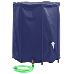Spremnik za vodu sa slavinom sklopivi 1250 L PVC