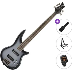 Jackson JS Series Spectra Bass JS3V IL Standard SET Silverburst 5 strunska bas kitara