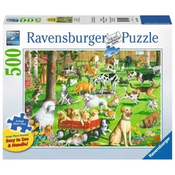 Ravensburger Puzzle Pasji park XXL 500 kosov