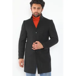 PLT9370 DEWBERRY MENS COAT-ANTHRACITE