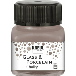 Kreul Chalky Steklena barva 20 ml Mild Mocca