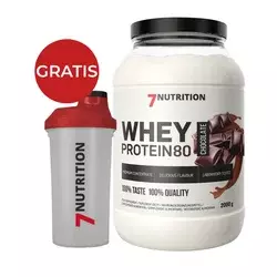 7Nutrition Whey Protein 80 2kg + GRATIS Shaker
