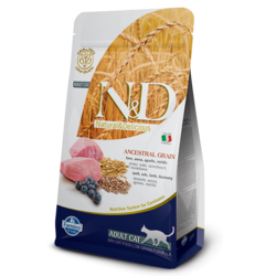 N&D hrana za mačke ancestral grain - Jagnjetina i borovnica 300gr