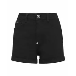 Philipp Plein Ženski šorc SABCWDT1859PDE004N-02NH, Crni