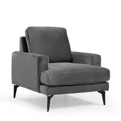 Atelier del Sofa Fotelja Papira Arm 90x88x80cm Antracit