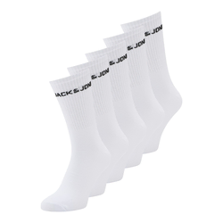 Jack & Jones Plus Nogavice črna/bela