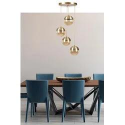 Conceptum Hypnose Luster Küre, 70 cm, E27, 40W, Zlatne boje