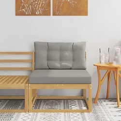 Srednja sofa za van Poliester Bijela