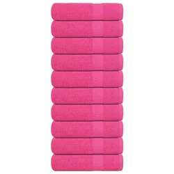 Ručnici za kupanje FROGN 10 kom roza 100x150 cm 360 g/m2