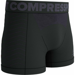 Compressport Seamless Boxer M Black/Grey S