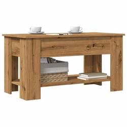 Stol za kavu Artisan hrast 101x49x52 cm izrađeno drvo