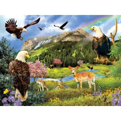 Sunsout - Puzzle Lori Schory - Eagle Valley - 1 000 kosov