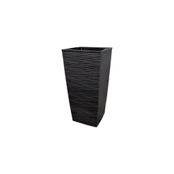 Saksija finesa 25x25xh46/5cm antracit
