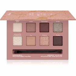 Bourjois Beau Regard paleta sjenila za oči s kistom 01 Rose Nuda Edition 7,68 g