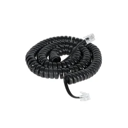 CABLETECH Telefonski kabel 4P4C 4P4C 4,2m, črn