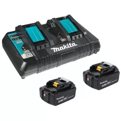 MAKITA akumulatorski power set 2XBL1840B + DC18RD + BL1840B