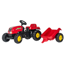 Traktor na pedale Rolly sa prikolicom 012121