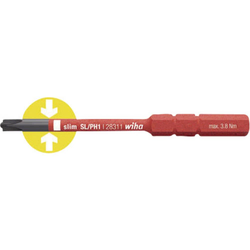 WIHA 34590 slimBit električarski Bit PlusMinus / Pozidriv, SL/PZ2