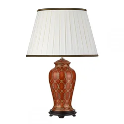 Elstead DL-DATAI-TL - Stona lampa DATAI 1xE27/60W/230V