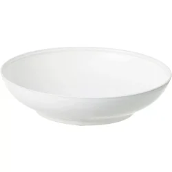Costa Nova globok krožnik Friso 23 cm, bel (6 kos)