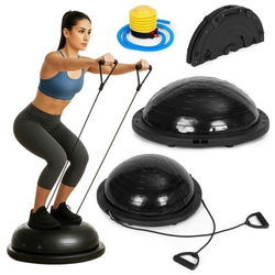 Modernhome balans platforma sa ekspanzerima, half ball balans trener + pumpa, ( gb-bs058-sb )