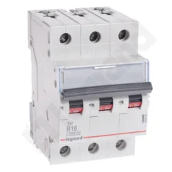 LEGRAND Odklopnik 3P B 16A 6kA AC S303 TX3 403402