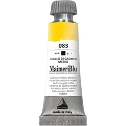 Maimeri Blu Akvarelne barve Cadmium Yellow Medium 083 12 ml 1 kos