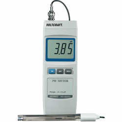 VOLTCRAFT VOLTCRAFT PH-100 ATC digitalni pH-Meter 0 - 14 pH kalibriran po ISO