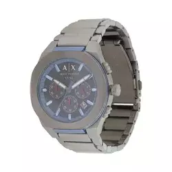 ARMANI EXCHANGE Analogna ura modra/bazaltno siva/rdeča/črna