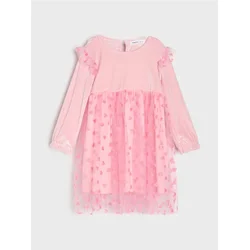 Sinsay - Babydoll haljina - pastelno roze