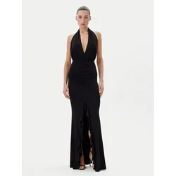 Eleh Večerna obleka ESS250194 Črna Regular Fit