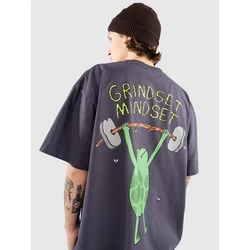 A.LAB Grindset Mindset Boxy T-Shirt navy