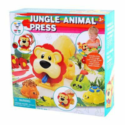 Masa za modeliranje PLAYGO 8646, Jungle Animal Press, životinje iz džungle, set