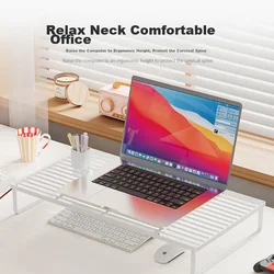 Mryc Postolje za laptop, Podesivo, Belo