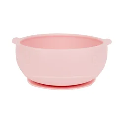 KikkaBoo Silikonska činija Whale Pink (KKB40118)