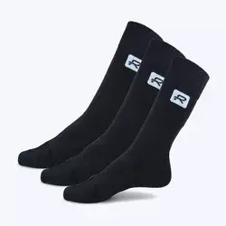 Rang Čarape Classic High Thin, 3 komada, Crne