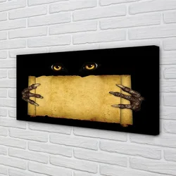 tulup.si Slika na platnu Card oči prsti 120x60 cm