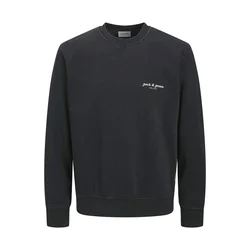 JACK & JONES Majica JWHDOVER črna/bela