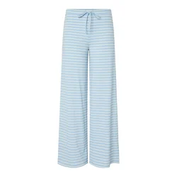 Pieces Ženske pantalone Monique, Široke nogavice, Plave