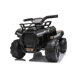 Premium Stil Dečiji kvad na akumulator ATV Ride-on, Maskirni, Crni