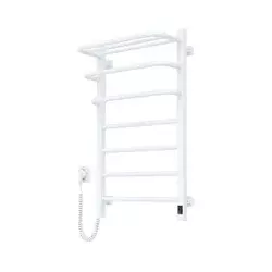 Električni sušač peškira sa termostatom FORTIS 155 W 80 x 48 cm, beo, levi