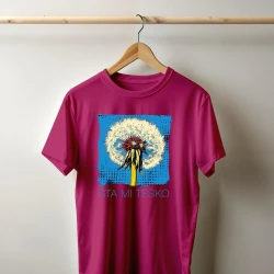 Camiseta Majica sa štampanim printom Cam 966A, Muška, Ružičasta