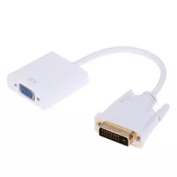 E-GREEN adapter DVI-D (M) - VGA (F) BELI OST03784