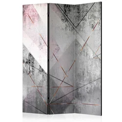 artgeist Paravan Triangular Lines, 3-Delni, Dvostranski