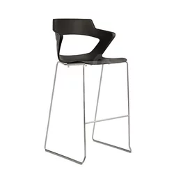 Barska stolica Aoki Bar PC - Crna