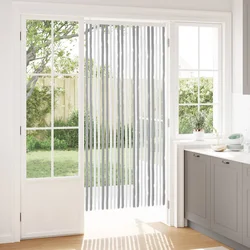 Zavjesa protiv insekata Chenille Siva i bijela 90 x 200 cm