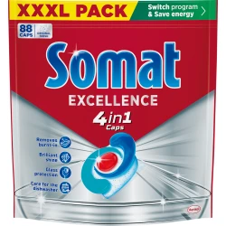 Somat 4in1 kapsule za strojno pomivanje posode, 88 pranj