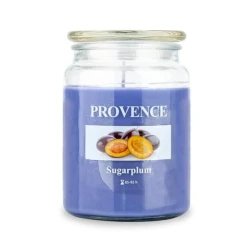 Mirisna sveća SUGARPLUM, 510 g — traje 85–95 sati.